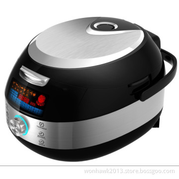 Rice Cooker and Warmer with Induction Heating System, Stainless Steel